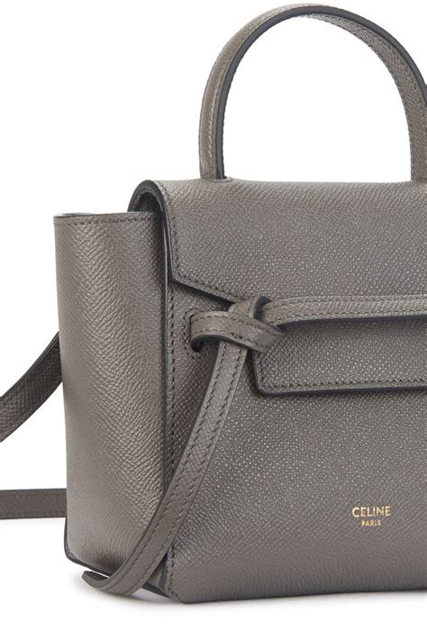 celine pico belt bag in grained calfskin|celine pico bag.